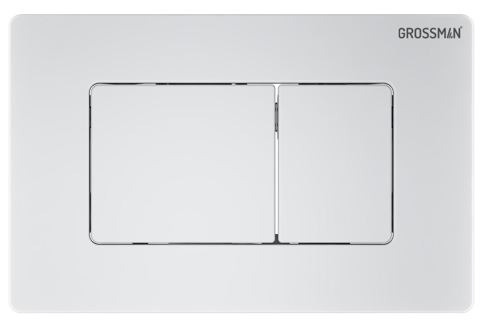 Кнопка смыва Grossman Classic 700.K31.04.01M.01M белый матовый