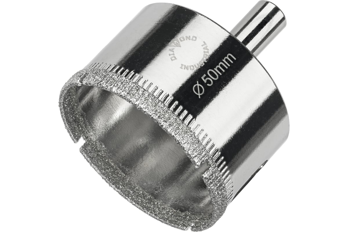 Коронка алмазная по керамике, плитке и стеклу 50 мм Diamond Industrial DIDCBC050