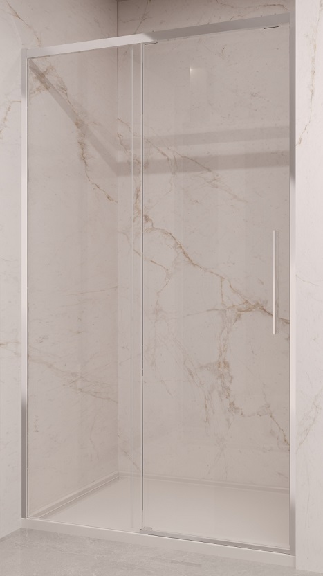 Душевая дверь Vincea Stella VDS-1ST130CL 130x200 хром, прозрачная