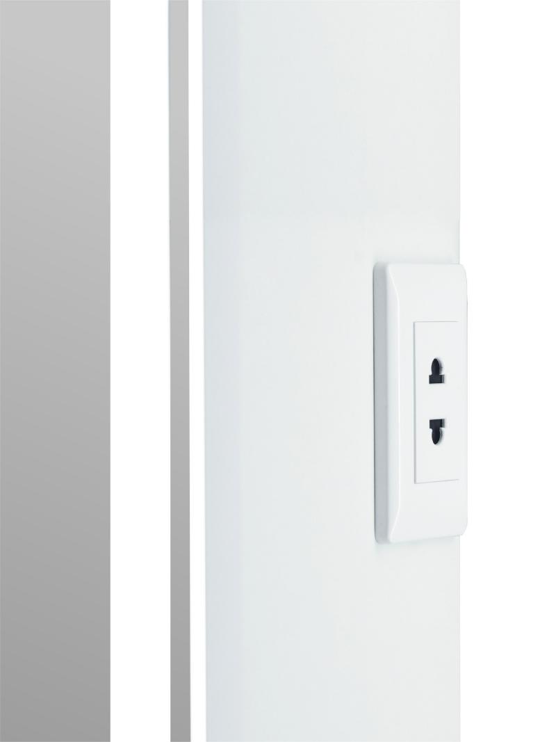 Зеркальный шкаф Континент Allure LED 55x80 с подсветкой, левый МВК002