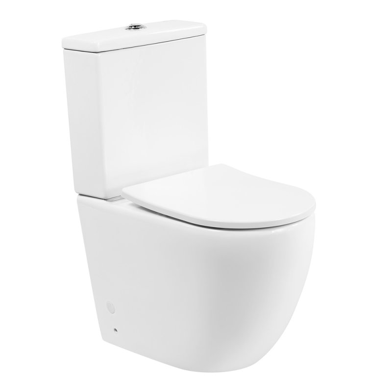 Унитаз-компакт BelBagno Amanda BB051CPR/BB051T безободковый