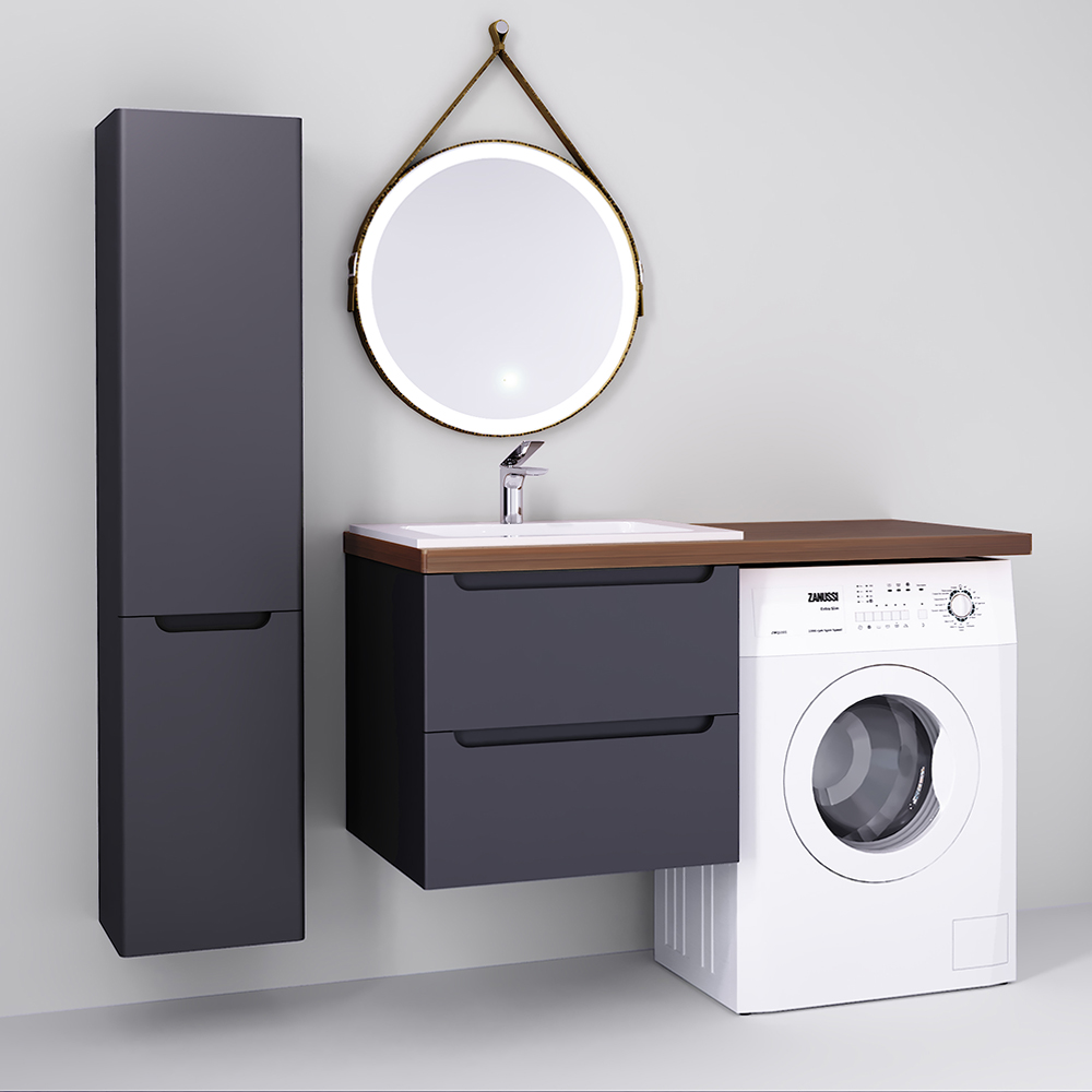 Тумба со столешницей Jorno Wood 120 см под стиральную машинку Тумба со столешницей Jorno Wood 120 см под стиральную машинку