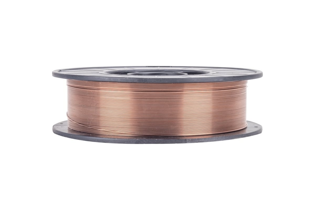 Проволока сварочная омедненная ER70S-6 (5 кг; 1 мм; D200) Foxweld 4174
