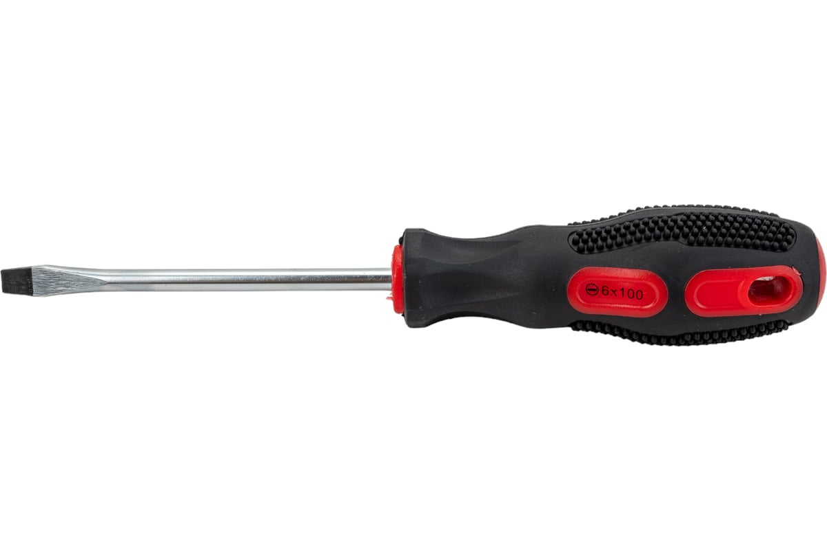 Шлицевая отвертка GROSSMEISTER 6,0х100 мм SL 012001005