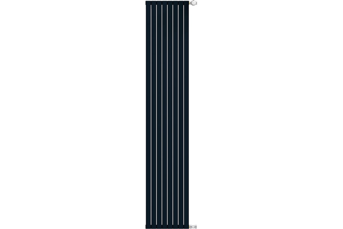 Радиатор КЗТО соло в 2 -1750-8 ral9005 матовый СВ217508RAL9005М