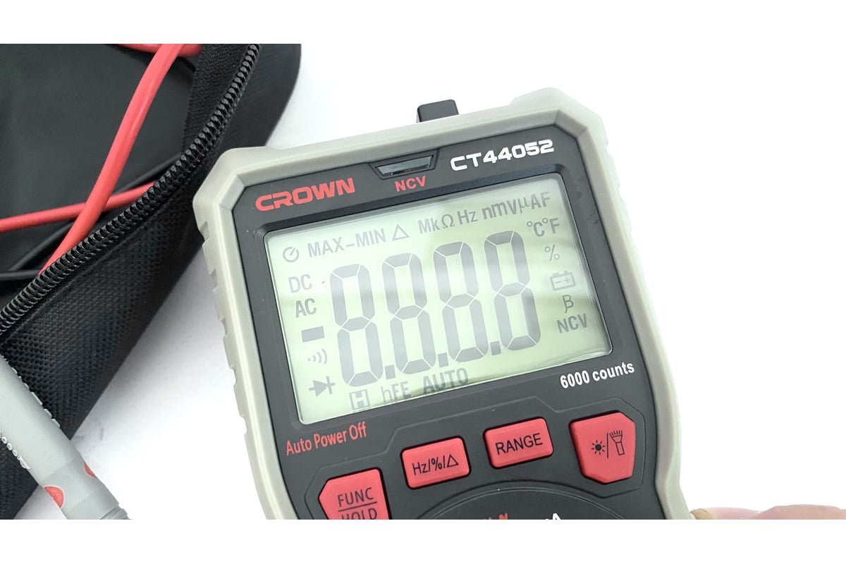 Цифровой мультиметр Crown CT44052