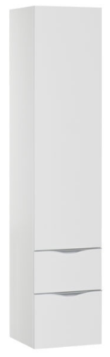 Шкаф пенал Aquanet Эвора 40 см белый