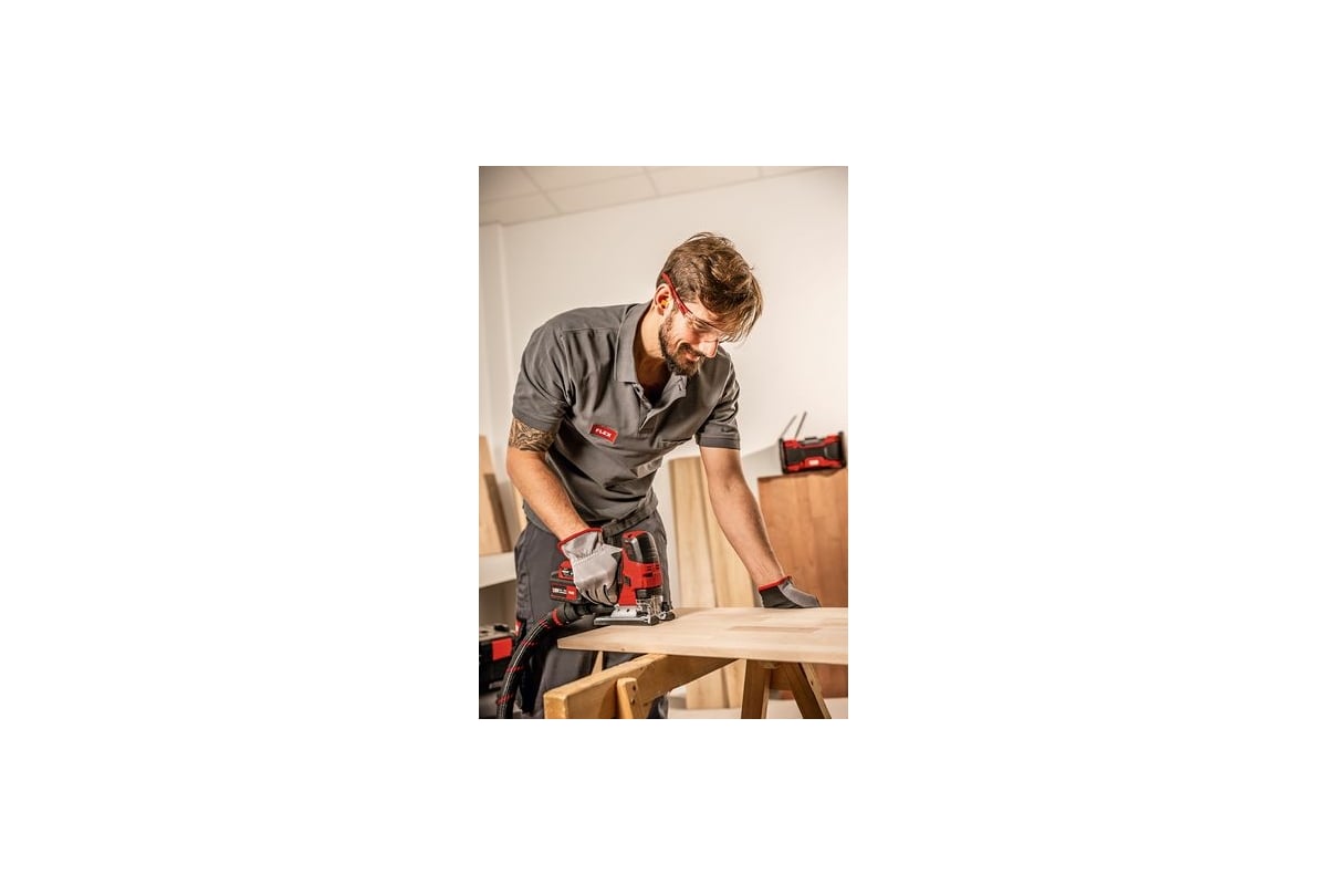 Аккумуляторный лобзик Flex JS 18.0-EC/5.0 Set 489778