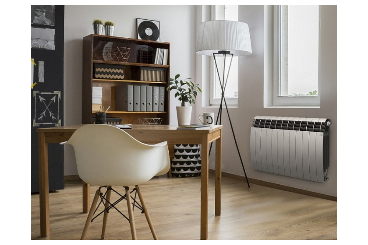 Радиатор Royal Thermo Biliner Alum 500 Silver Satin 10 секций НС-1250264
