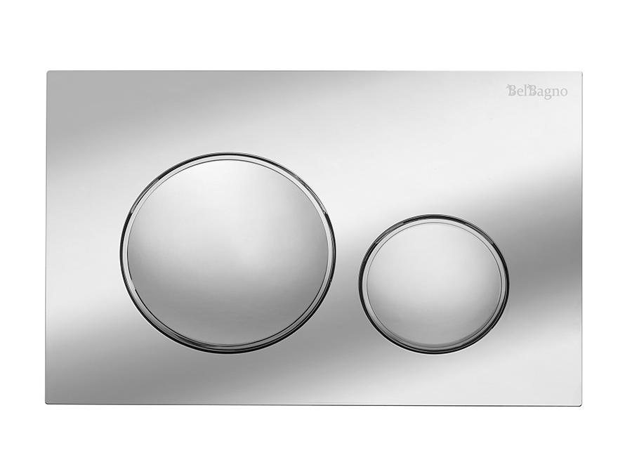 Кнопка смыва BelBagno BB-17C-CRM хром Кнопка смыва BelBagno BB-17C-CRM хром