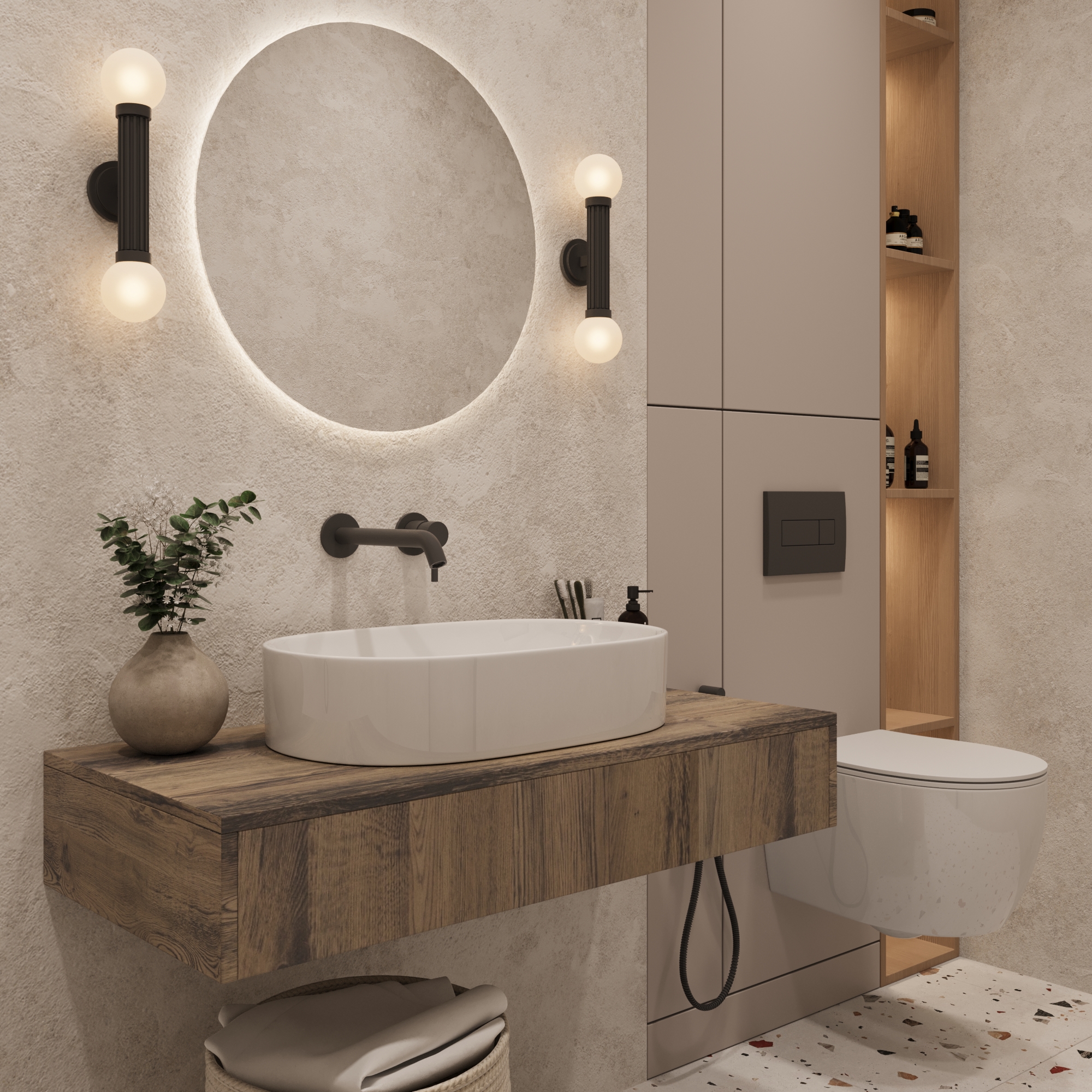 Раковина ЗОВ Oliveeka 9025 55.5x34.5 см белый