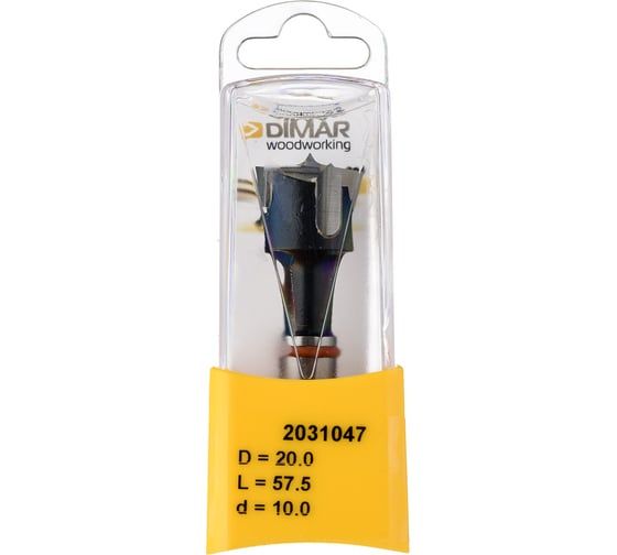 Сверло чашечное левое (20x55.5х57.5 мм; хвостовик 10x26 мм присадка) Dimar 2031047