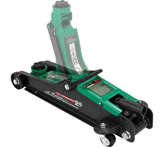 Гидравлический подкатной домкрат Rockforce 2.5 т, в кейсе RF-TH32505C(52817)