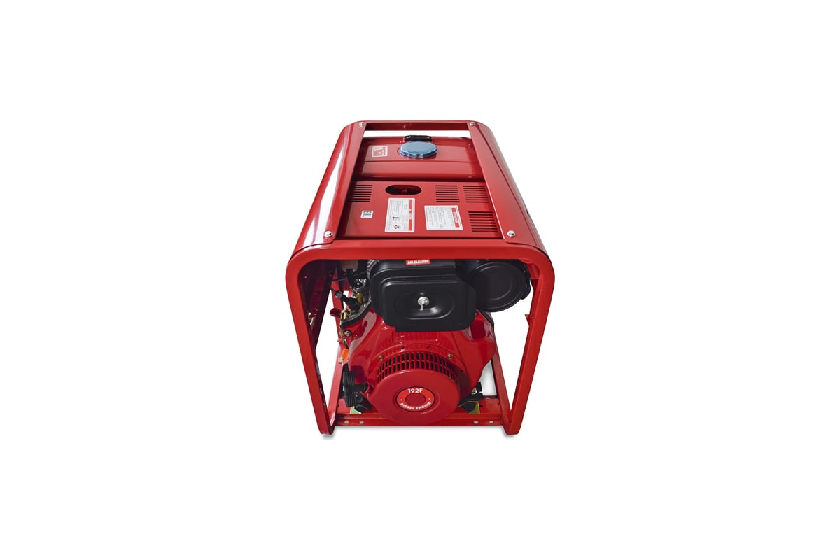 Дизельный электроагрегат REDVOLT 192fe, 7,0 квт, эл. старт, подготовка под ats 3 фазы EPD7500EA3
