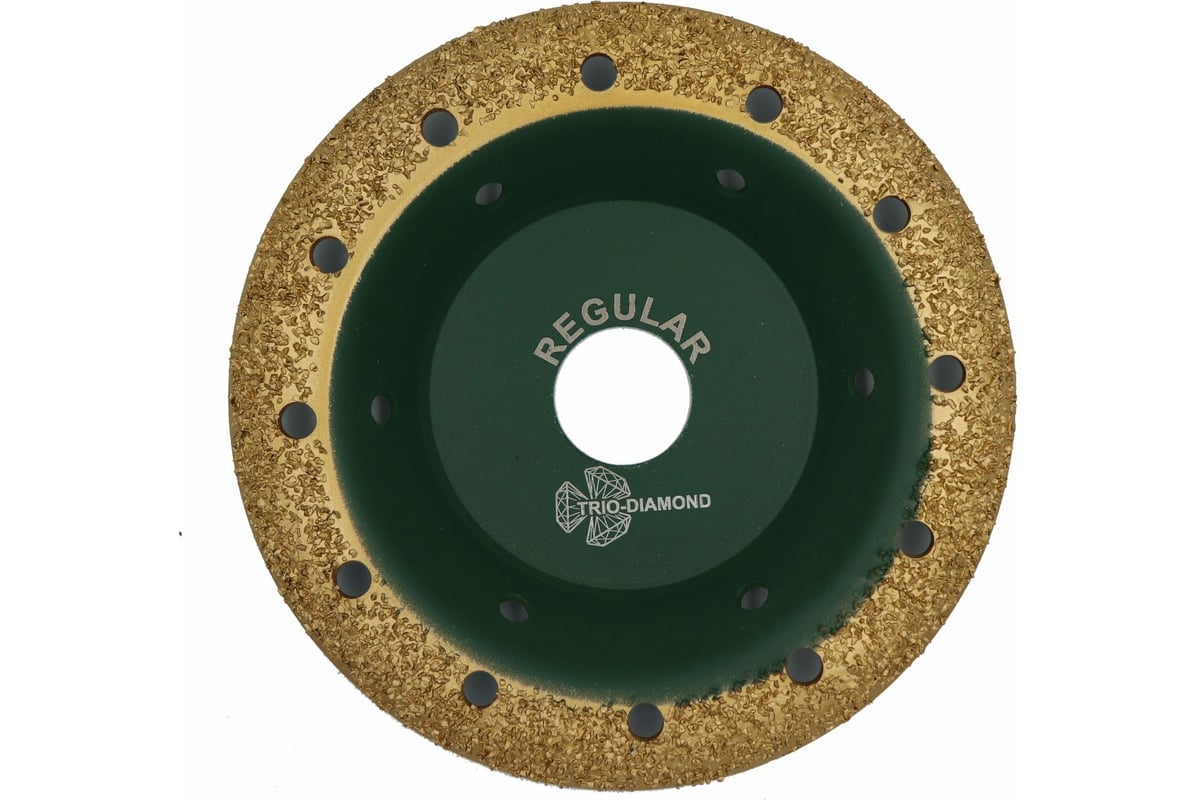 Чашка по дереву круглая Grand шаг 3 Regular 125 мм TRIO-DIAMOND 390103