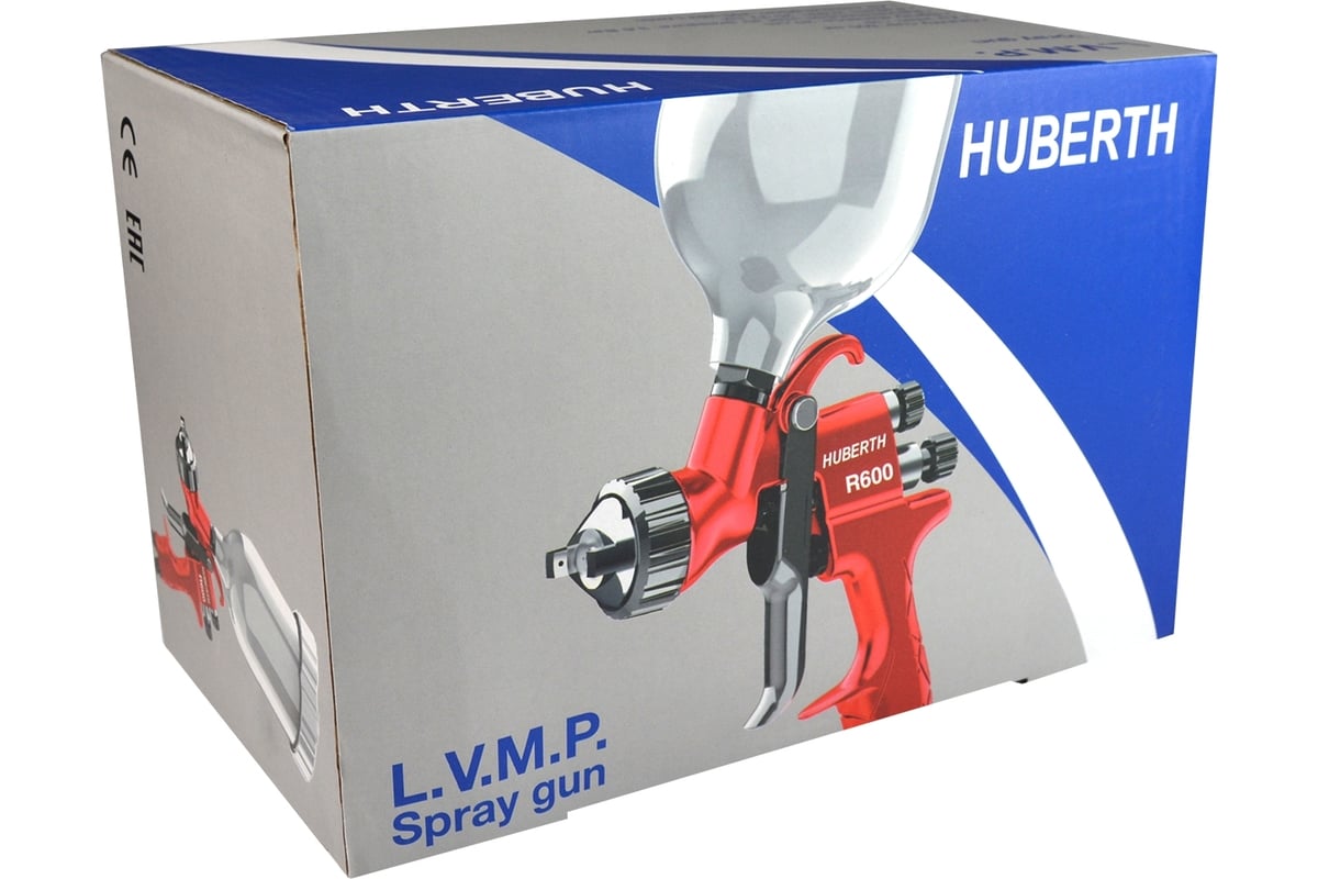 Окрасочный пистолет Huberth r600, дюза 1.4 RP20927-14