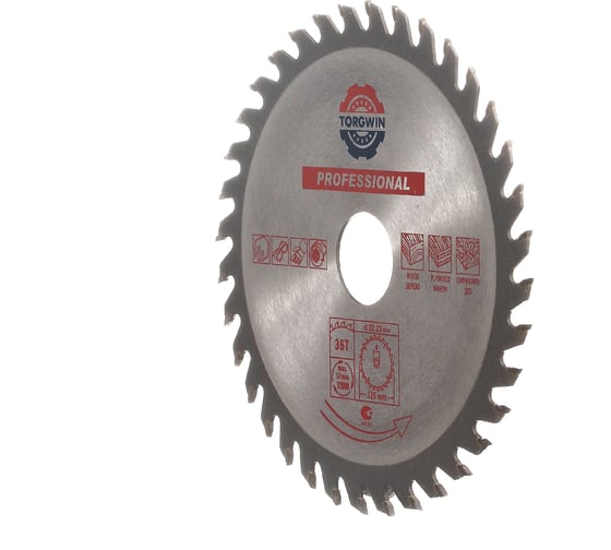 Диск пильный по дереву 125x22.2/20 мм, 36Z TGS TORGWIN S56316