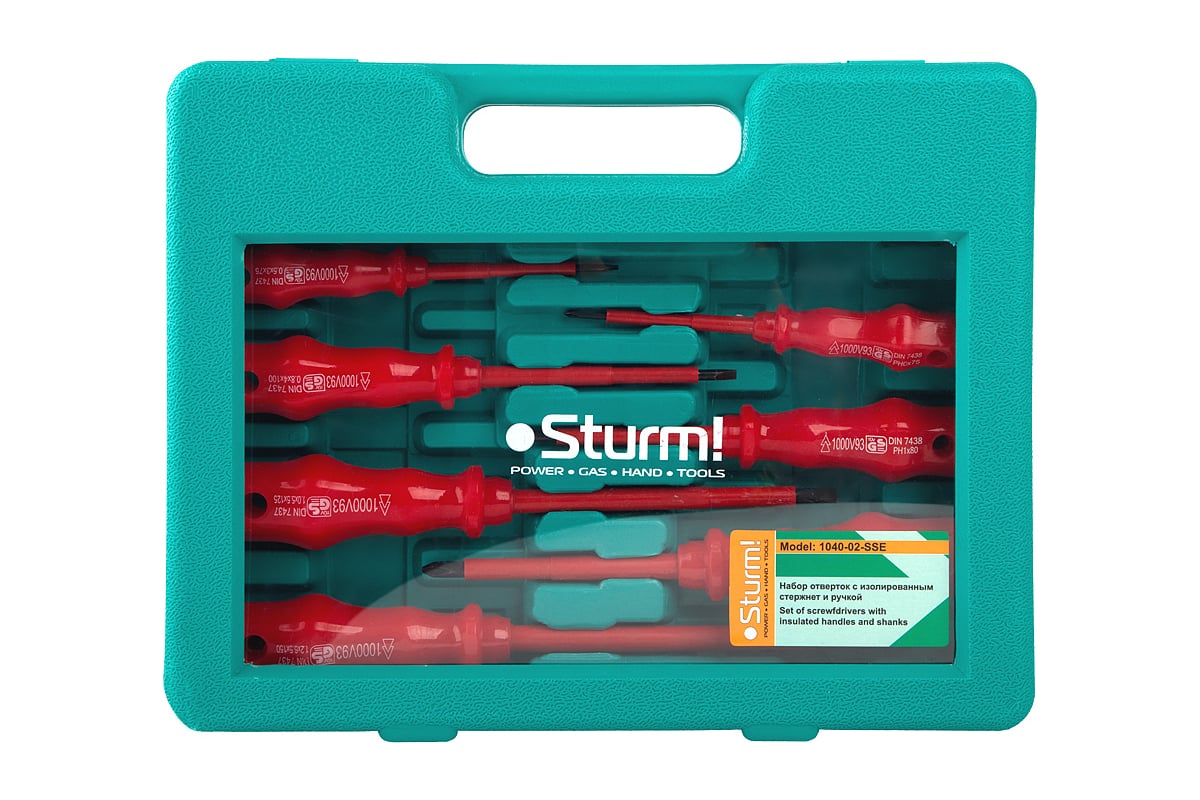 Набор отверток Sturm 8 шт. 1040-02-SSE