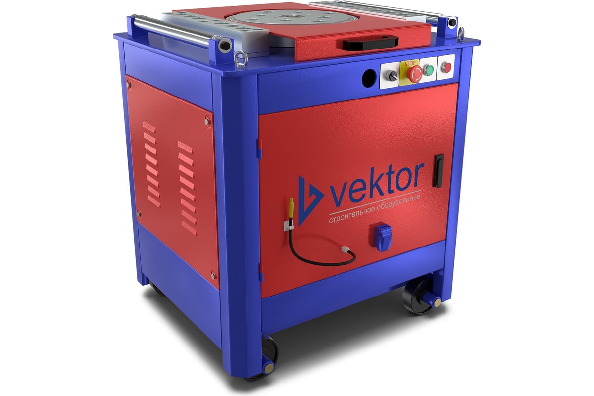 Станок для гибки арматуры с доводчиком Vektor GW42SA 2482