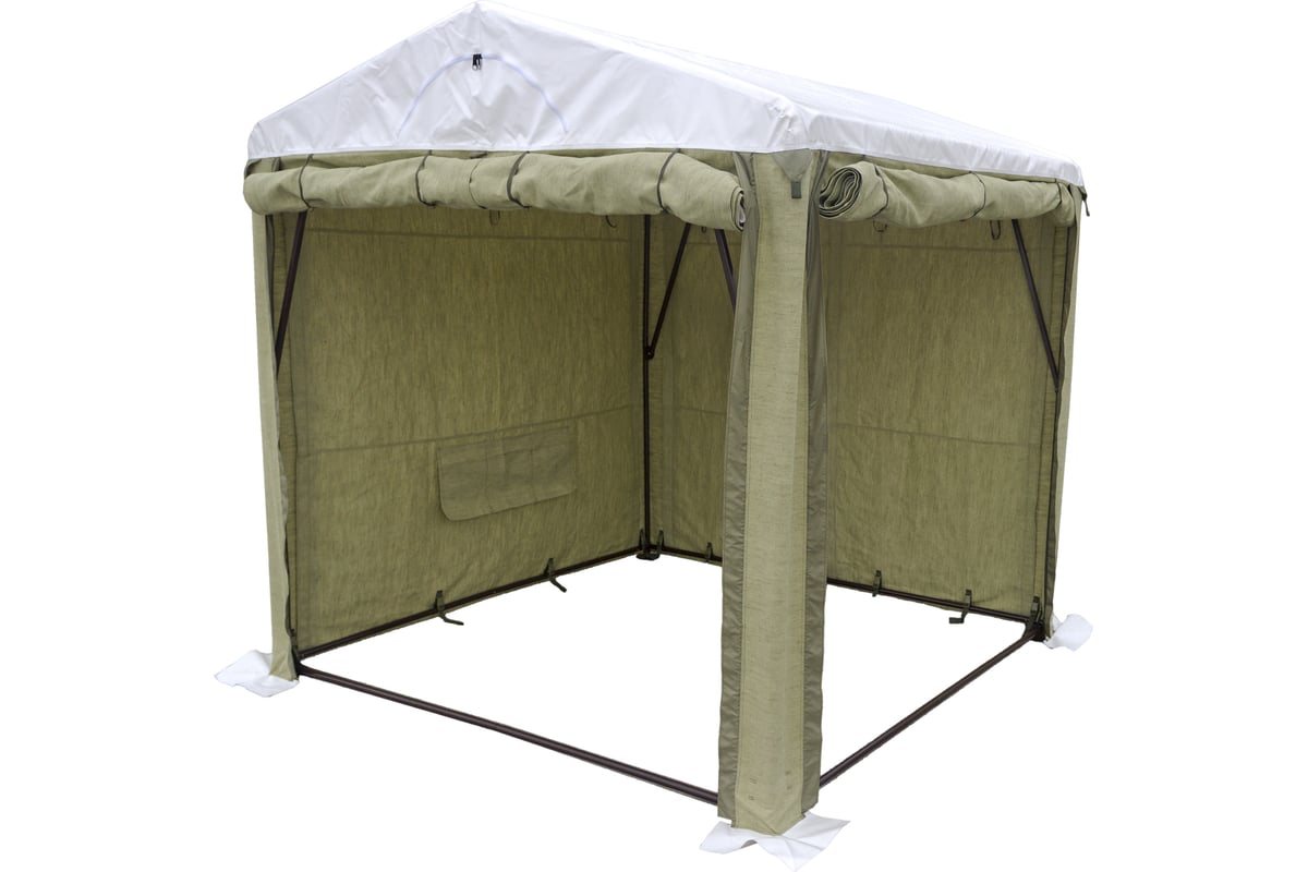 Палатка сварщика 2.2x2.2 м (пвх+брезент) МИТЕК 23-00006787
