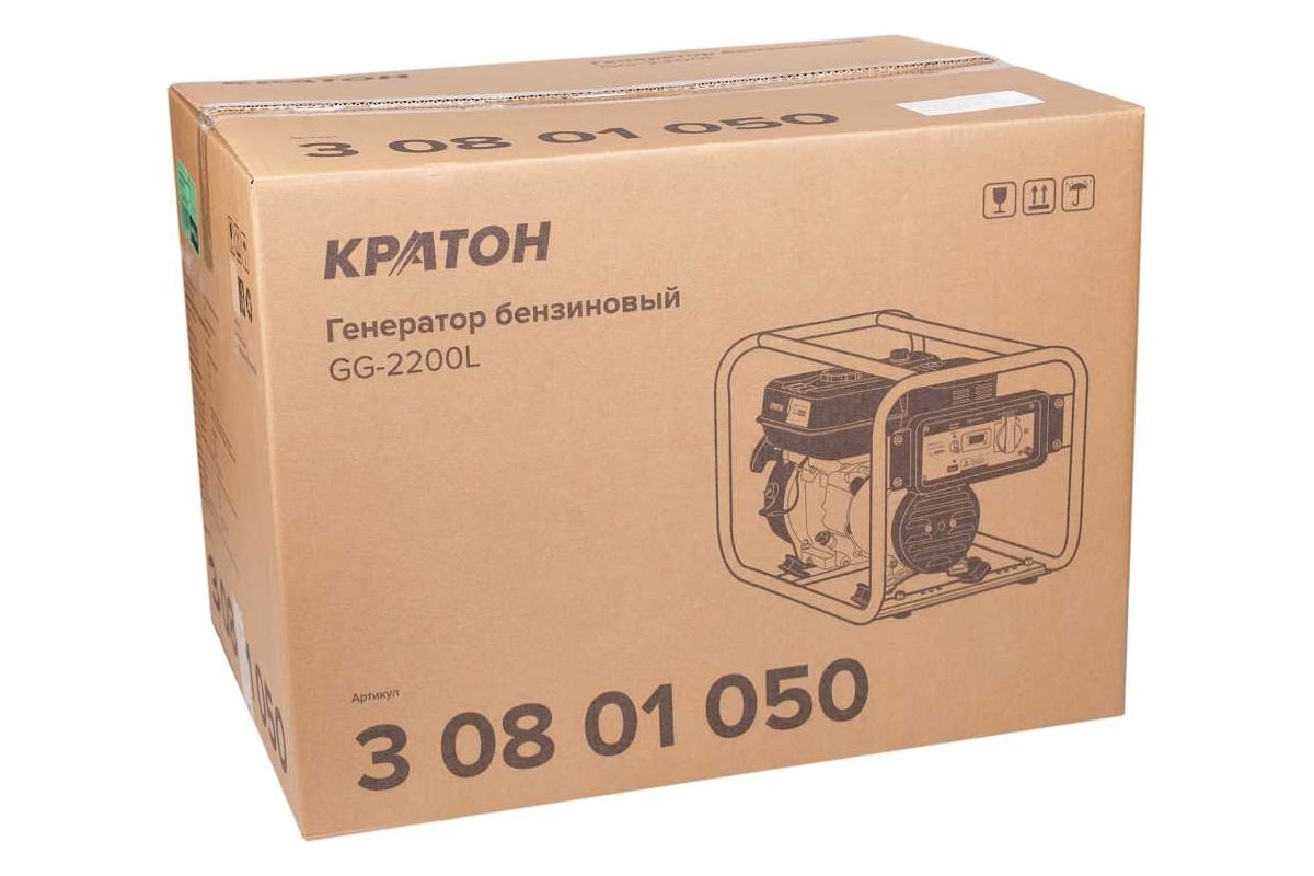 Бензиновый генератор Кратон GG-2200L 3 08 01 050
