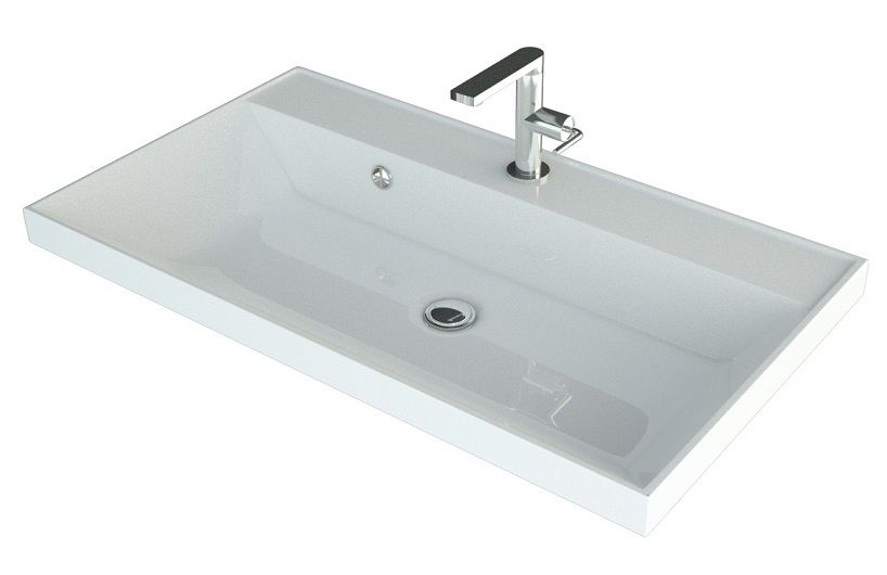 Тумба с раковиной Grossman Меркадо 80 см напольная