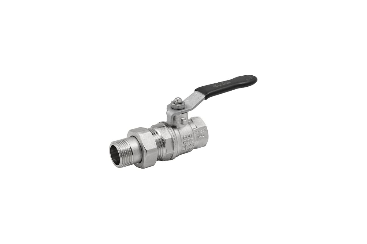 Шаровой кран ELSEN Strong T 1 1/4 НВ ручка-рычаг с НГ EV114.3101
