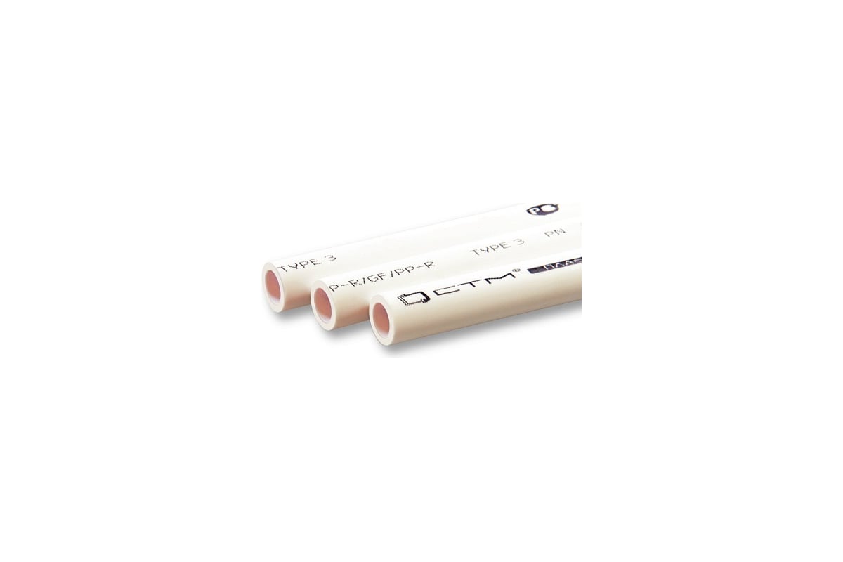Труба СТМ ПЛАСТ PP-R PN 20 DN 63x10.5 CPP00063