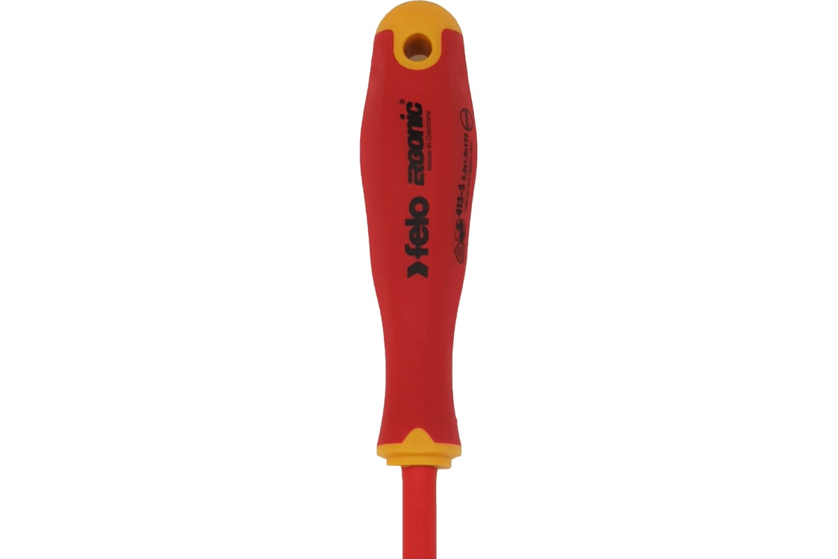 Диэлектрическая отвертка Felo SL 5,5х1,0, E-Slim Ergonic 41395590