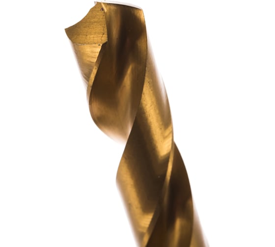 Сверло по металлу Профоснастка 16 мм КМ2 HSS M2 TIN/118 DIN 345, 1 шт., №2096 30205096