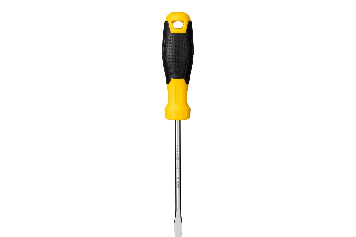 Шлицевая отвертка Deli SL6х125мм DL6361251 Cr-V, магнит, TPR+PP ручка 98354