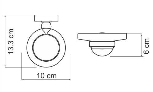 Мыльница WasserKRAFT Regen K-6929