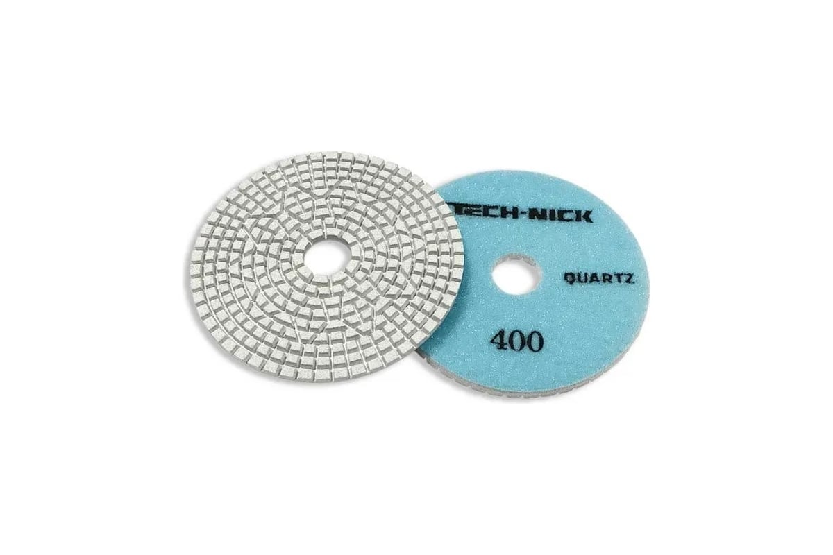 Круг алмазный гибкий шлифовальный АГШК Quartz 100x3.0 мм, №400 кварц wet TECH-NICK 111.120.9543