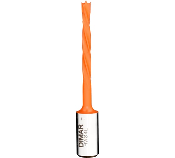 Сверло глухое левое 4 флейты (4x43 мм; L70 мм; хвостовик 10x20 присадка) Dimar 2014347