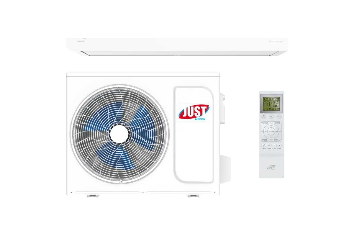 Сплит-система JUST Aircon JAE-09HPSA/MB+JAEO-09HPSA/MB 4640277100872/4640277102371