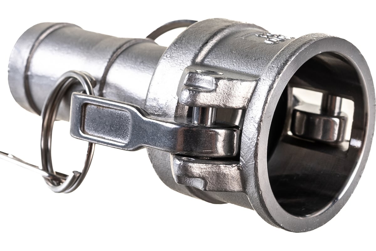 Камлок тип С (розетка с хвостовиком; 25 мм-1"; нержавеющая сталь) TITAN LOCK TL100CSS