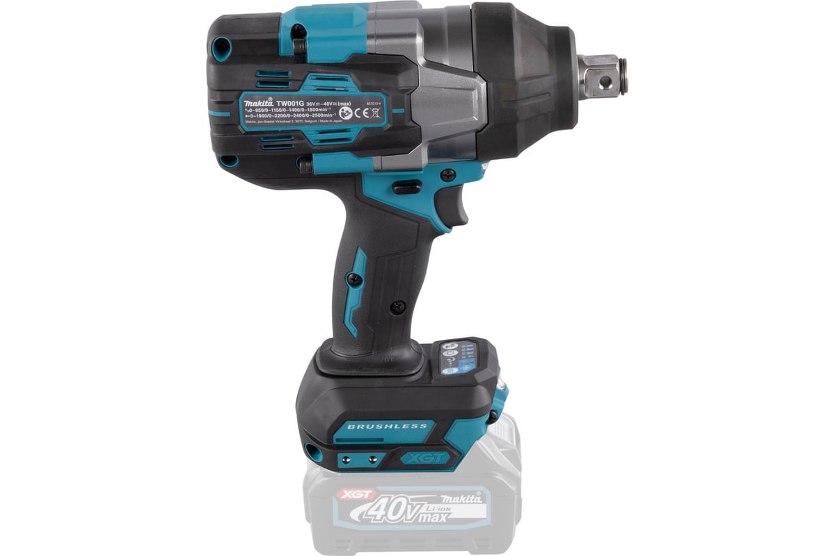 Гайковерт ударный Makita XGT BL без аккумулятора и ЗУ TW001GZ