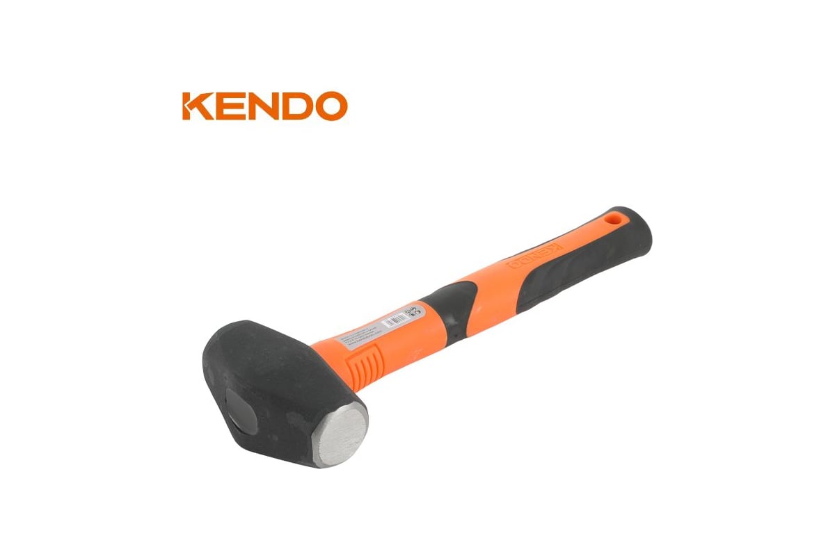 Кувалда KENDO с фибергласовой рукояткой, 1800 г 25323