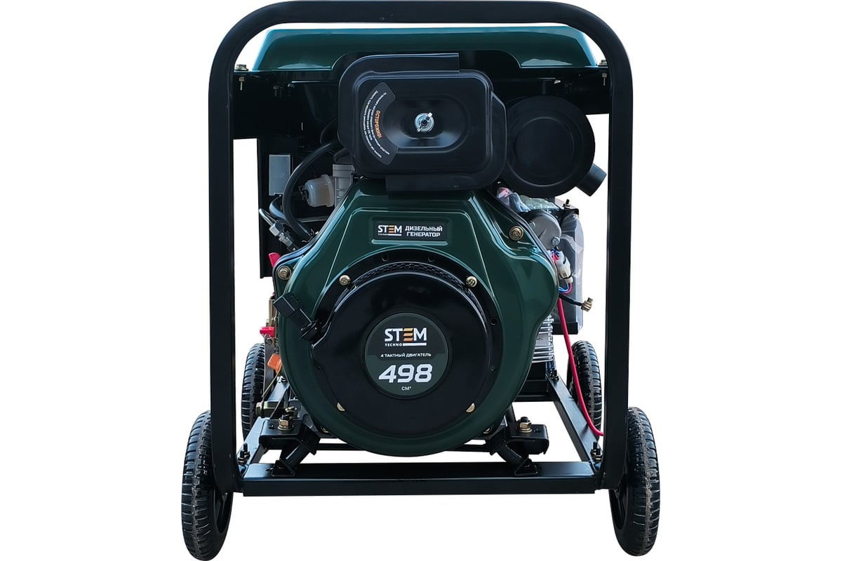 Дизельный генератор Stem Techno s6500de (6,5кв, электростартер, дисплей, подогрев) ГЕН019