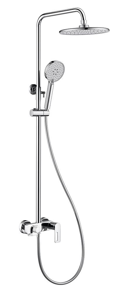 Душевая стойка Black&White Gravity GL-9102-C хром