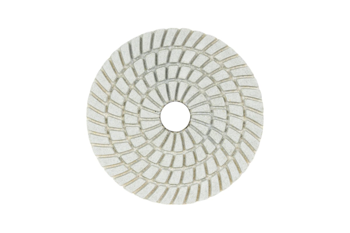 Круг алмазный гибкий шлифовальный АГШК SPIRAL WHITE 100x2.5 мм, №1, wet/dry TECH-NICK 128.120.8585