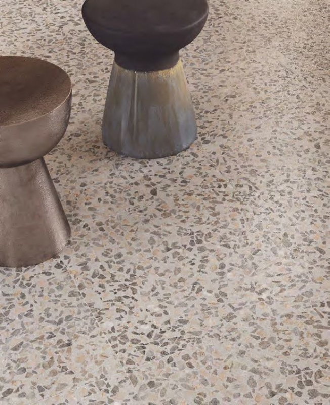 Керамогранит Vitra Terrazzo-X Темный 30х60 см, K949776LPR01VTE0