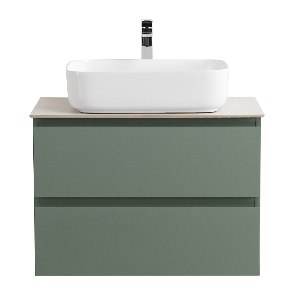 Мебель для ванной BelBagno Kraft 70 см со столешницей, эмаль, Еловый матовый