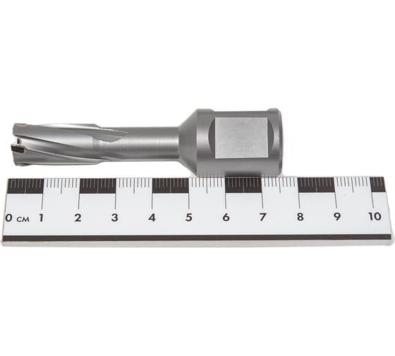 Сверло корончатое HM по металлу (12х35/73 мм; Weldon 19) D.BOR CD-HM-035-012-W