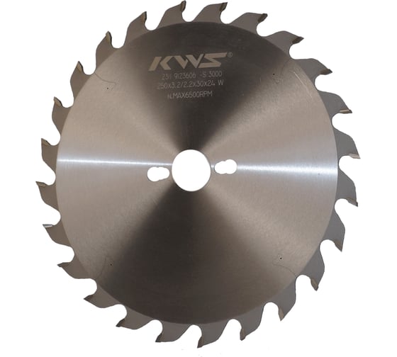Пильный диск KWS 250х30х3.2/2.2х48T W 3000 01030-99989301