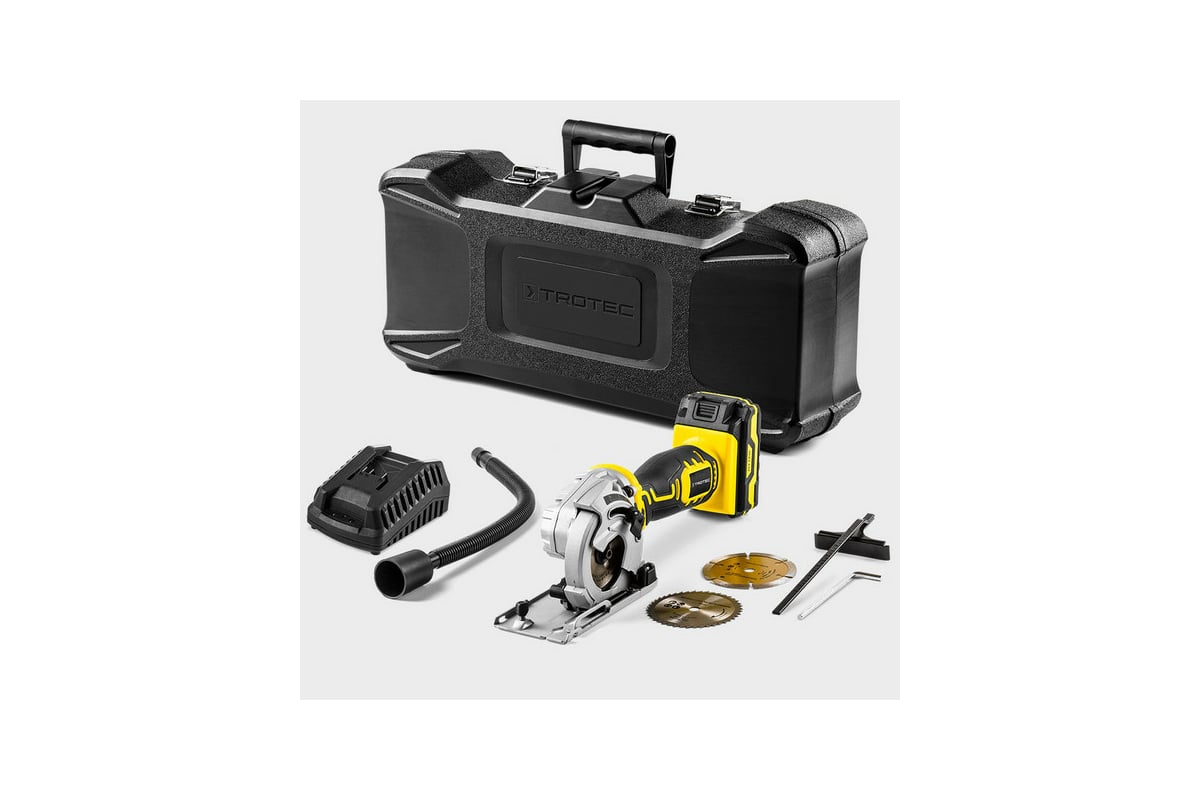 Аккумуляторная мини-циркулярная пила Trotec PCSS 05-20V 4430000105