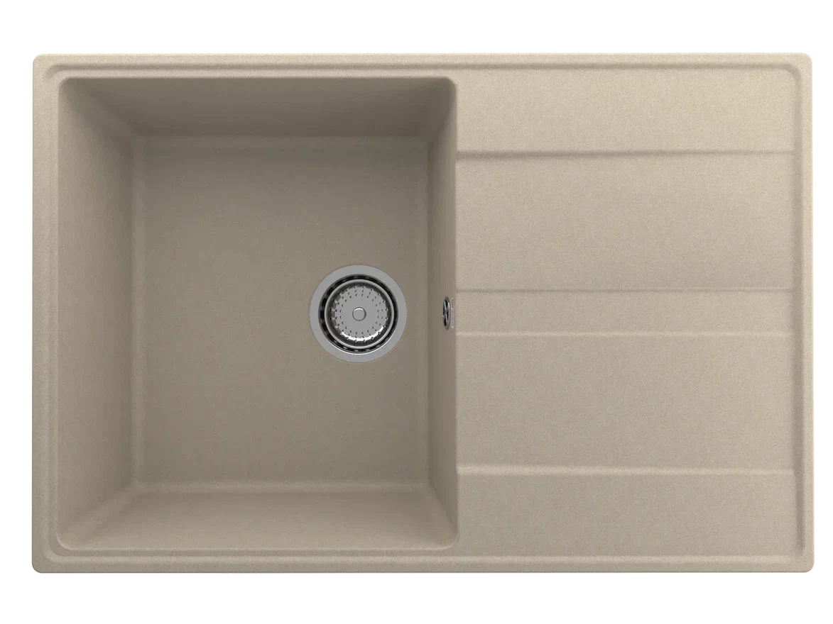Кухонная мойка Ulgran Quartz Prima 750-03 75 см десерт