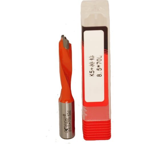 Сверло для глухих отверстий KWS HW Ø8.5х43х70 Z=2 L K5+ ZCG0AD340