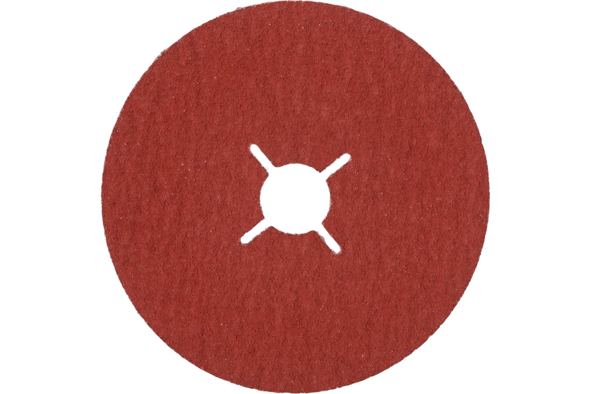 Керамический фибровый диск со шлицами XF885 (1 шт, 125х22 мм, P60) VSM 004968