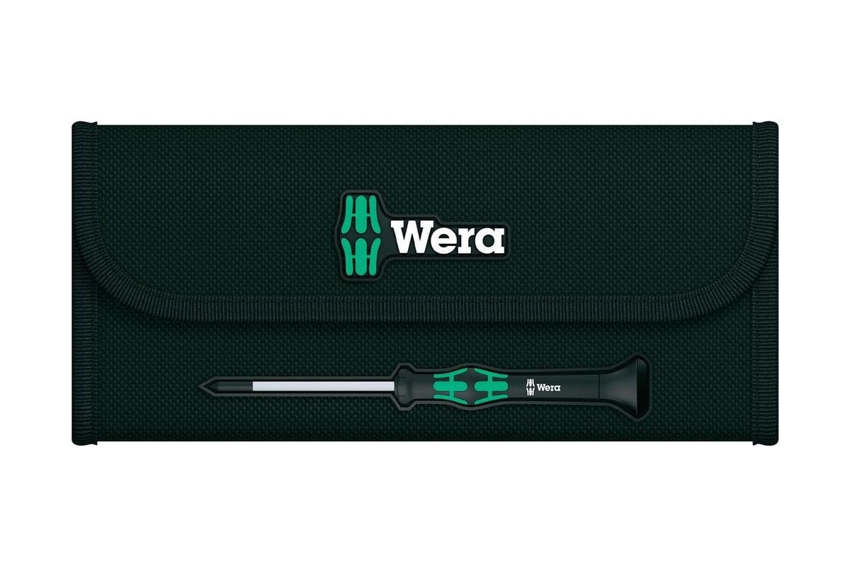 Набор прецизионных отверток WERA Kraftform Micro, 12 предметов, WE-073675